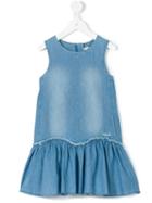 Chloé Kids - Stonewashed Denim Dress - Kids - Cotton - 8 Yrs, Girl's, Blue