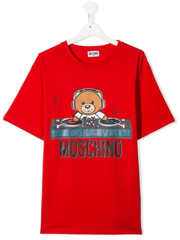 Moschino Kids Toy Dj T-shirt - Red