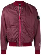 Stone Island Shadow Project 10 Years Bomber Jacket - Red