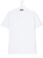 Roberto Cavalli Kids Round Neck T-shirt - White