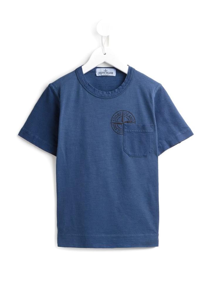 Stone Island Kids Patch Pocket T-shirt