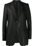 Giorgio Armani Pre-owned 2005 Double Buttons Slim Blazer - Black