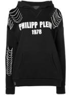 Philipp Plein Hoodie Sweatshirt Pp1978 - Black