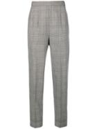 Moschino Pre-owned Check Cropped Trousers - Prince Of Wales