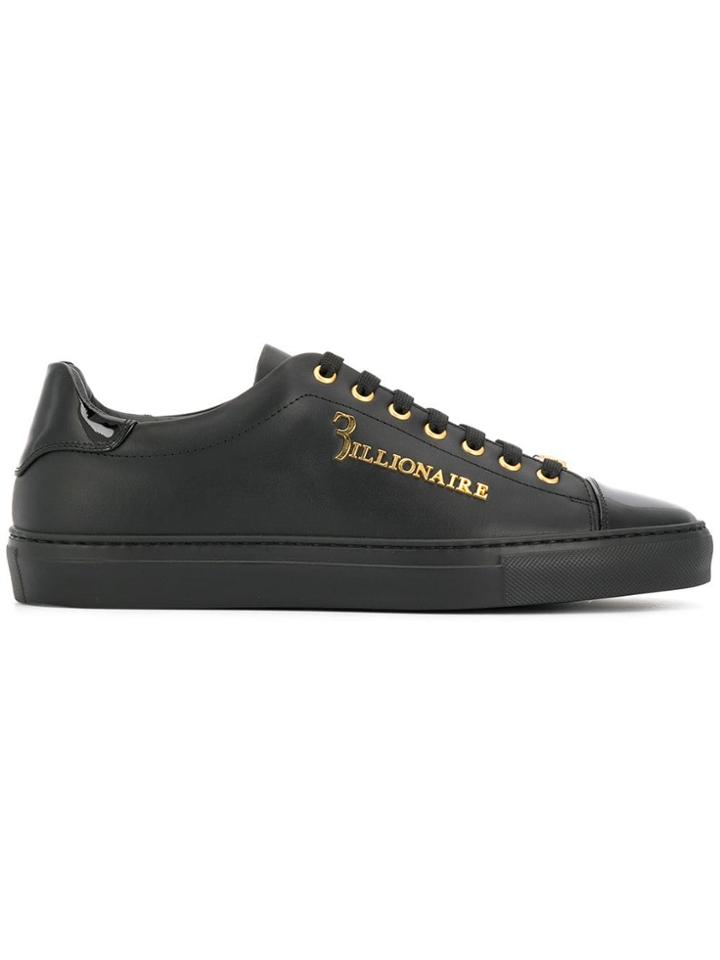 Billionaire Classic Low-top Sneakers - Black