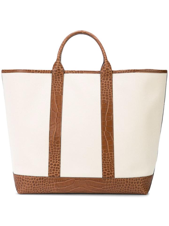 Michael Kors Collection Georgica Extra-large Tote Bag - Nude &