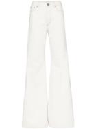 Matthew Adams Dolan Mid-rise Flared Jeans - White