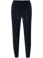Alexander Wang Straight Leg Trousers, Women's, Size: 2, Blue, Polyamide/polyester/spandex/elastane/virgin Wool