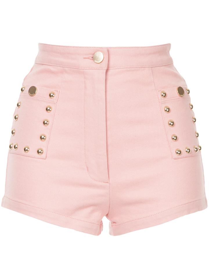 Alice Mccall Lonely Hearts Shorts - Pink & Purple