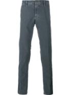 Incotex Denim Trousers, Men's, Size: 32, Grey, Cotton/spandex/elastane