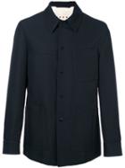 Marni - Utility Shirt Jacket - Men - Cotton/polyester - 48, Blue, Cotton/polyester