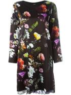 Adam Lippes Floral Print Shift Dress