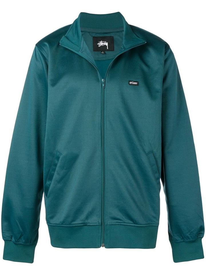 Stussy Foldover Neck Jacket - Green