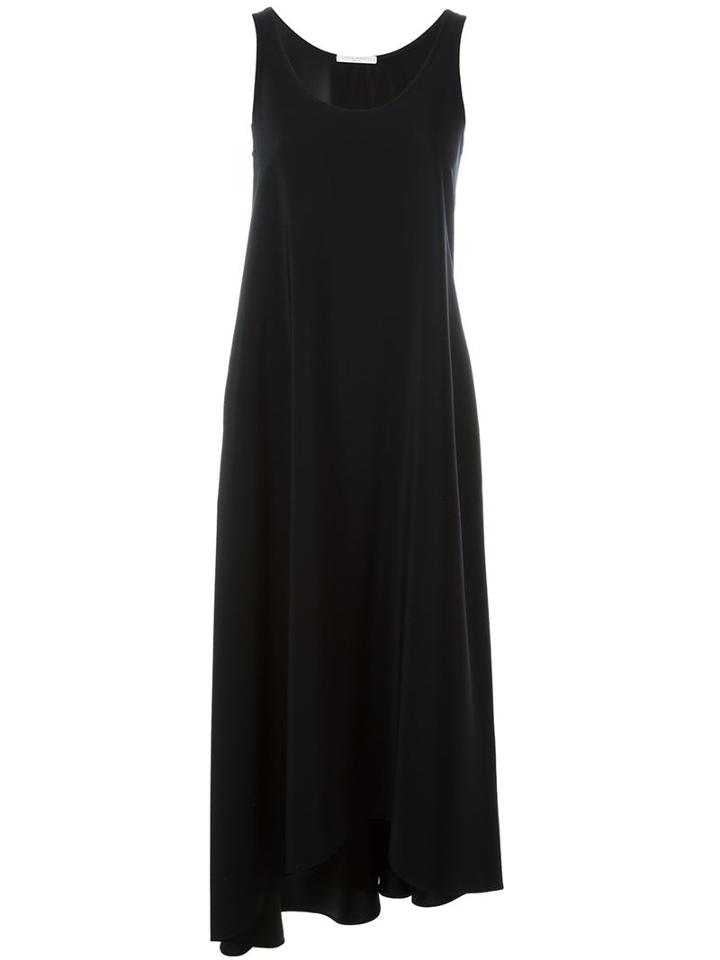 Lucio Vanotti Oversized Tank Dress, Women's, Size: 2, Black, Polyester/acetate