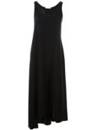 Lucio Vanotti Oversized Tank Dress, Women's, Size: 2, Black, Polyester/acetate