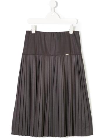 Liu Jo Kids Accordion Pleat Skirt - Grey