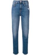 7 For All Mankind High Rise Jeans - Blue