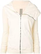 Rick Owens Drkshdw Asymmetric Zipped Hoodie - Neutrals