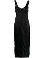 Olivier Theyskens Olivier Theyskens Ota19r23p Black Synthetic->acetate