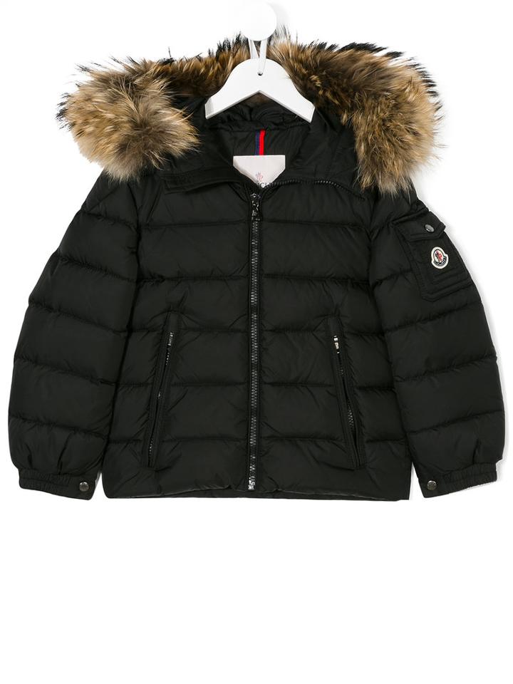 Moncler Kids - Padded Jacket - Kids - Feather Down/polyamide - 10 Yrs, Black