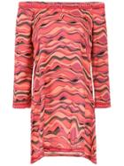 Amir Slama Long Sleeved Swimsuit - Red