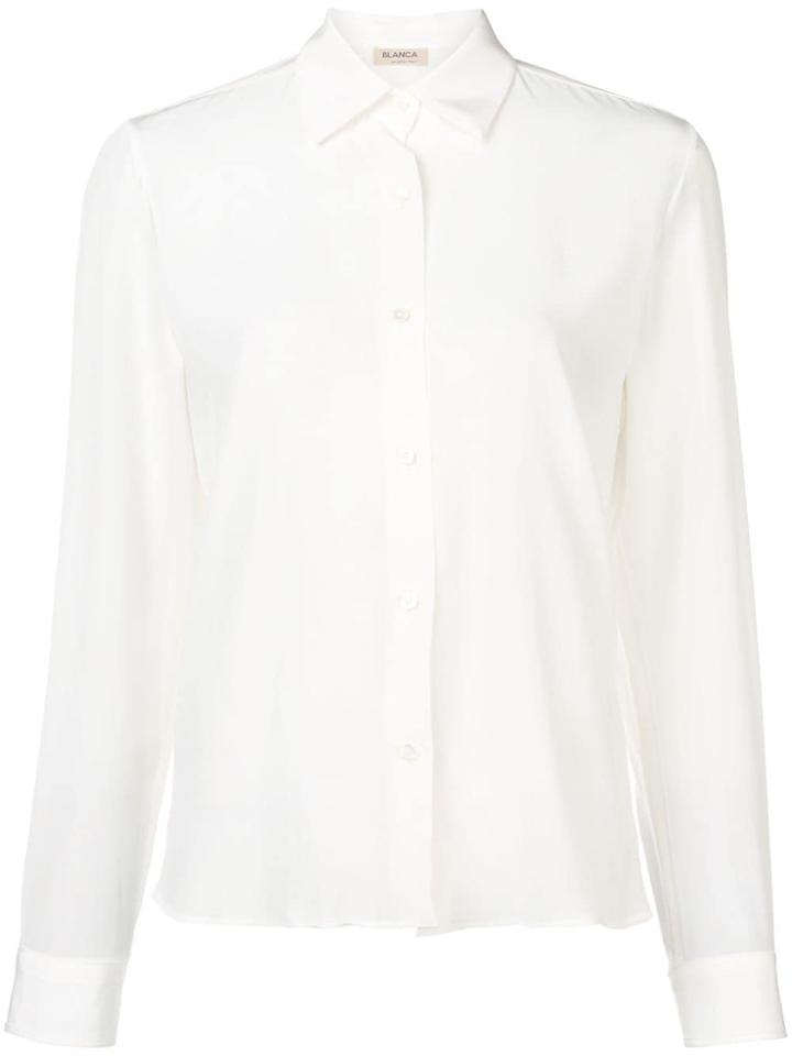 Blanca Classic Shirt - White
