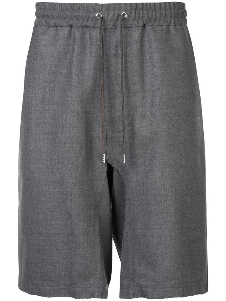 Undercover Drawstring Shorts - Grey
