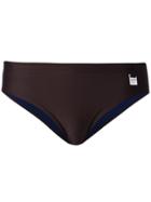 Mc2 Saint Barth - Utmost 18 Swimming Trunks - Men - Polyamide/spandex/elastane - S, Brown, Polyamide/spandex/elastane