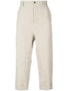 Andrea Ya'aqov Cropped Trousers - Nude & Neutrals