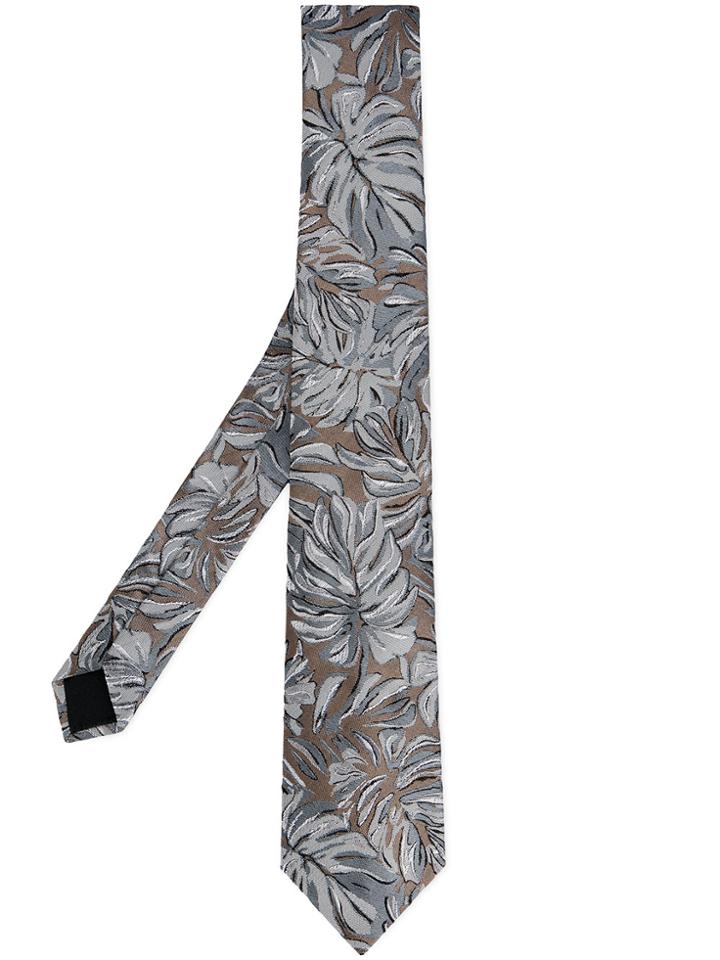Cerruti 1881 Floral Print Tie - Green
