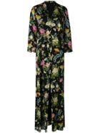Vilshenko Sylvia Printed Dress - Black