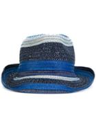 Etro Contrast-tone Hat - Blue