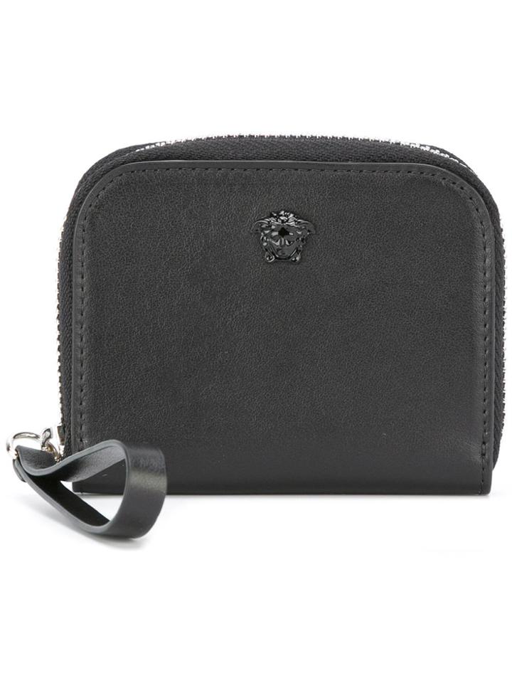 Versace Medusa Head Coin Case - Black