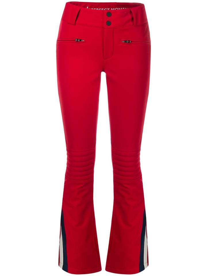 Perfect Moment Chevron Trousers - Red