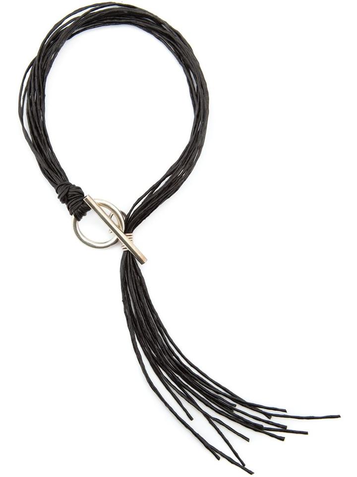 1-100 Stringy Bracelet, Men's, Black
