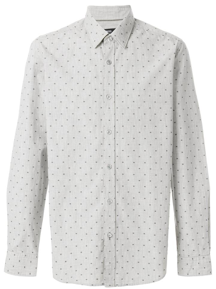 Kent & Curwen Half Buttoned Shirt - Blue