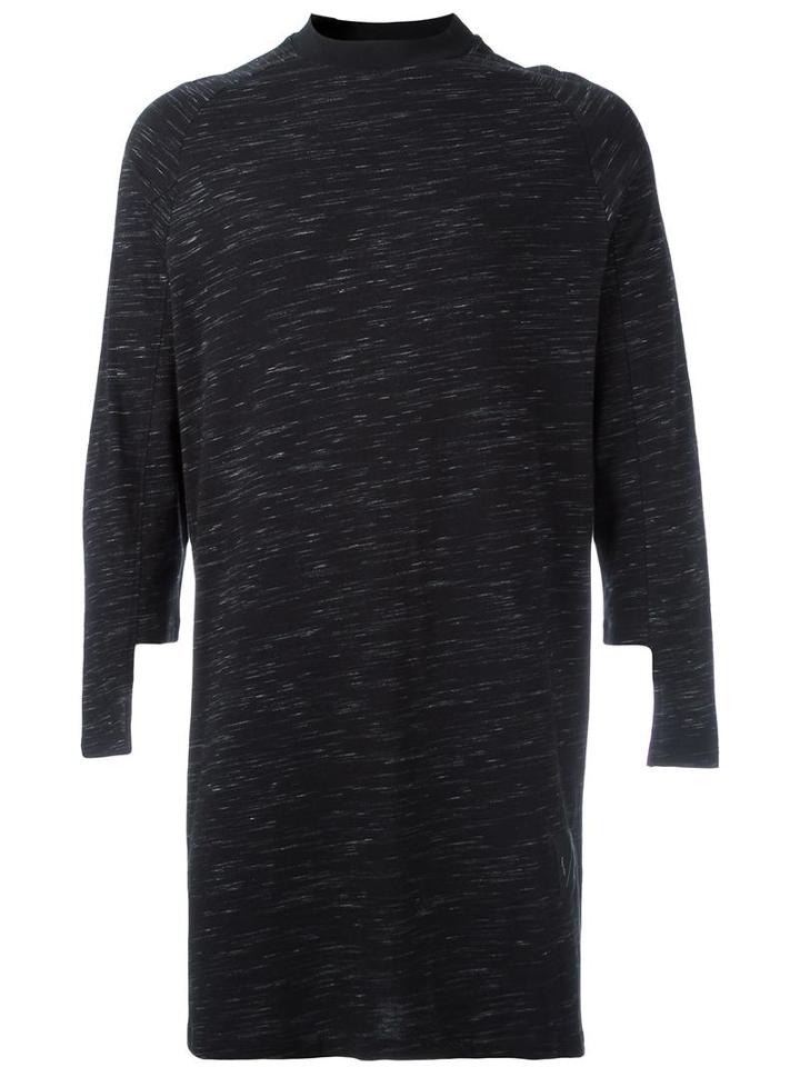 Odeur Kimono Sleeve Sweatshirt, Adult Unisex, Size: Medium, Black, Cotton/polyester