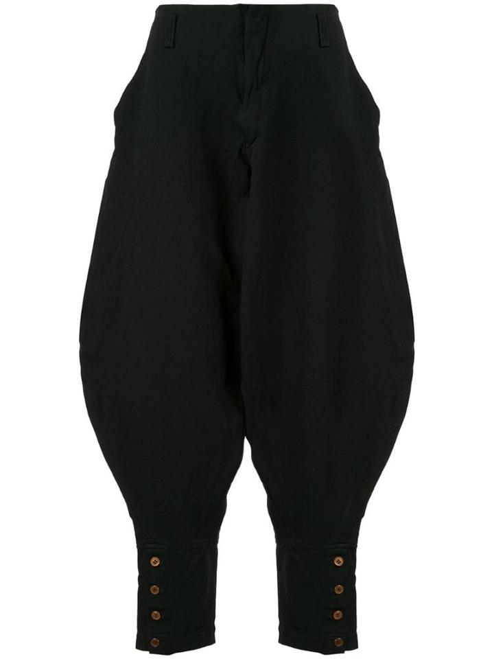 Comme Des Garçons Pre-owned Breeches Trousers - Black