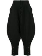 Comme Des Garçons Pre-owned Breeches Trousers - Black