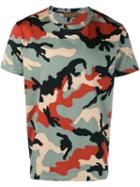 Valentino 'rockstud' Camouflage T-shirt, Men's, Size: Medium, Cotton