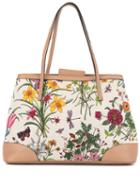 Gucci Pre-owned Floral Print Tote - Multicolour