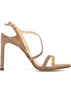 Stuart Weitzman Sensual Sandals, Women's, Size: 36.5, Brown, Suede/leather