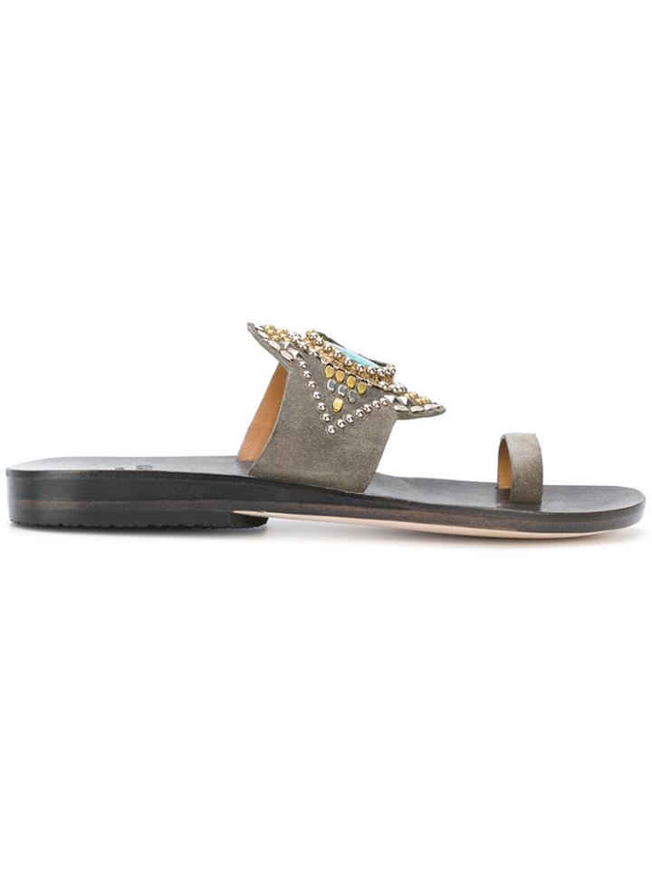 Calleen Cordero Socal Sandals - Grey