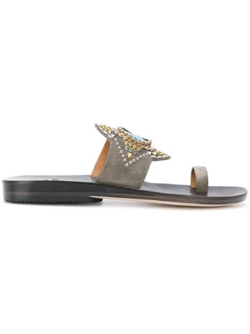 Calleen Cordero Socal Sandals - Grey