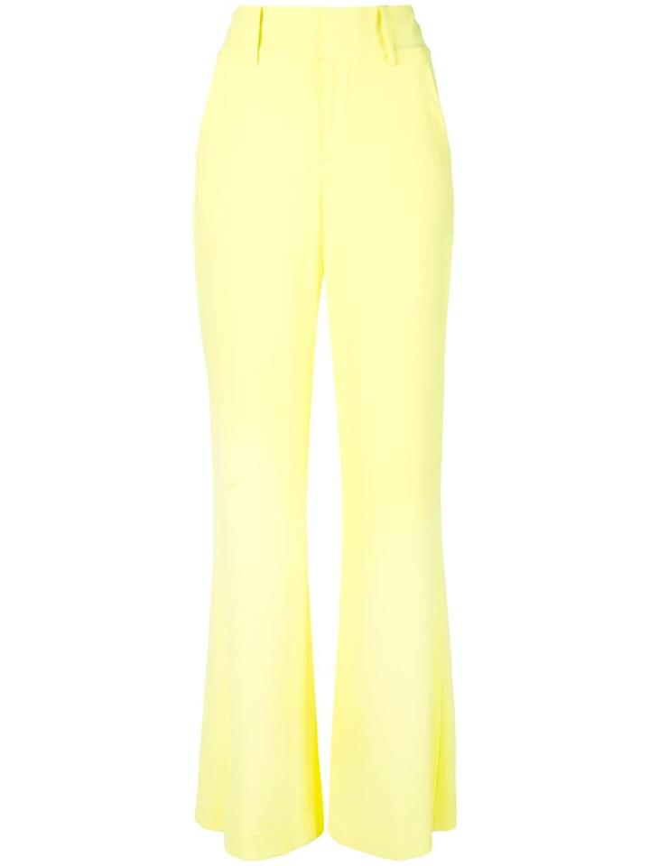 Alice+olivia Wide-leg Trousers - Yellow