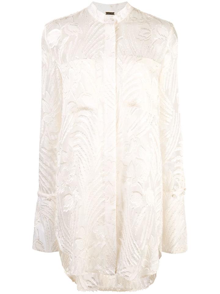 Adam Lippes Detachable Cuff Blouse - Neutrals