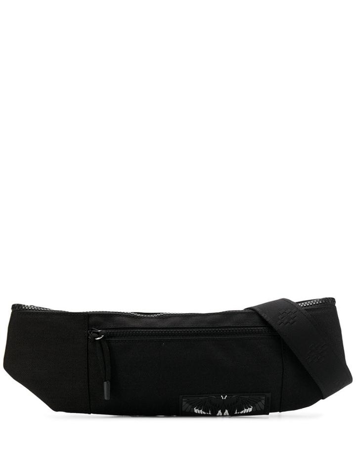 Marcelo Burlon County Of Milan Wings Patch Belt Bag - Black