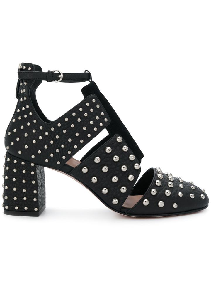 Red Valentino Stud-embellished Pumps - Black