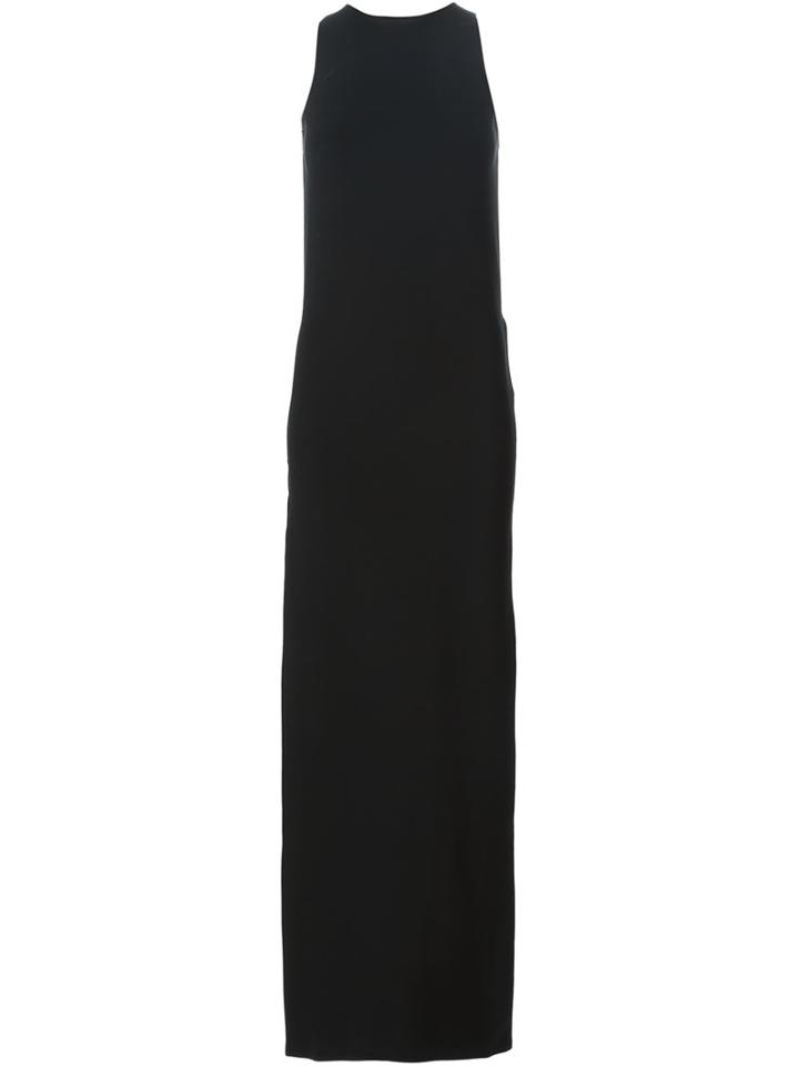 Versus Fitted Column Dress, Women's, Size: 38, Black, Viscose/polyamide/spandex/elastane