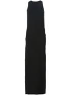 Versus Fitted Column Dress, Women's, Size: 38, Black, Viscose/polyamide/spandex/elastane